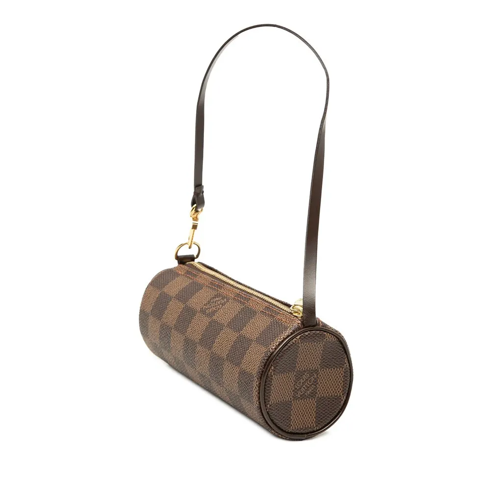 Louis Vuitton Damier Ebene Papillon Pochette Brown Very good - Back View