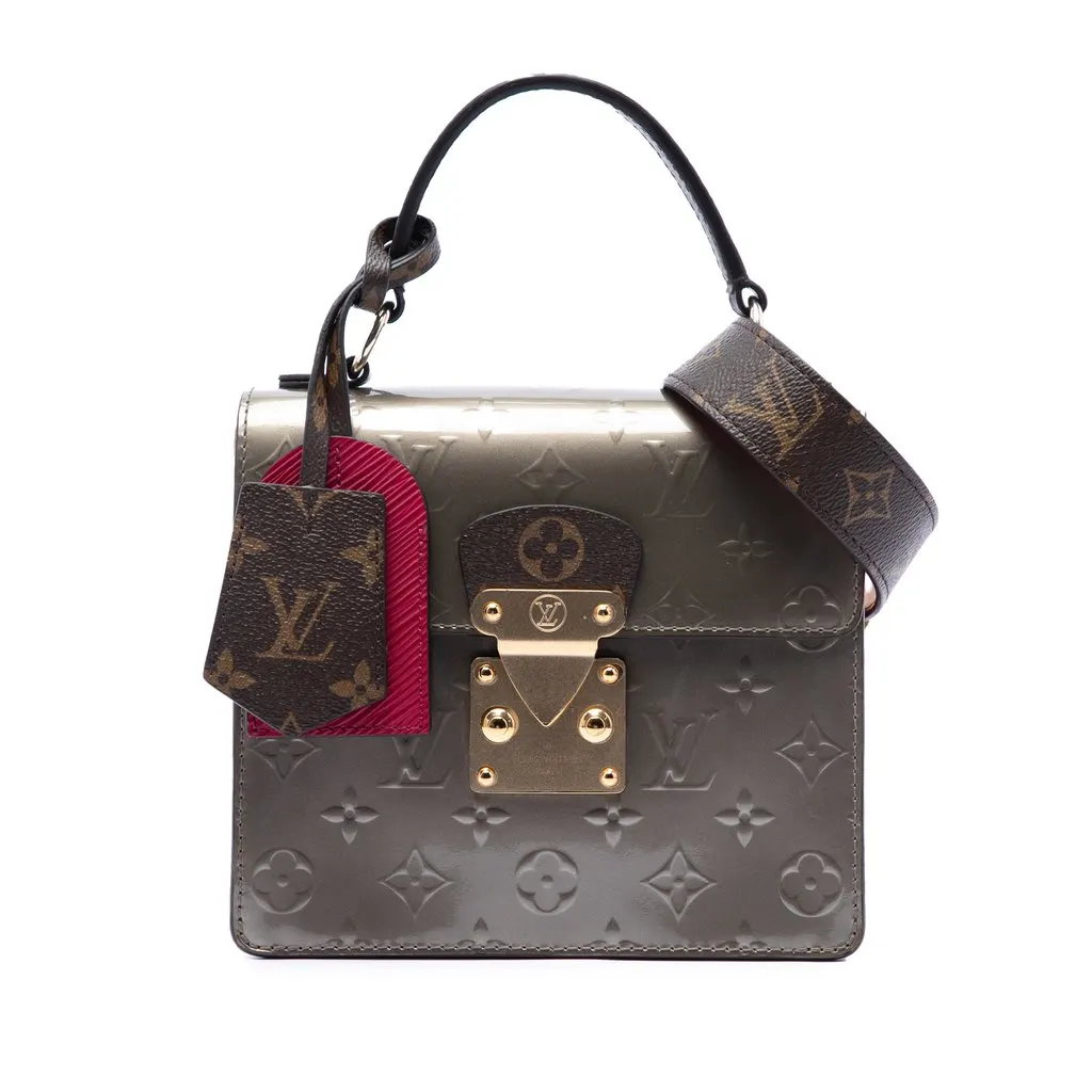 Louis Vuitton Monogram Vernis Spring Street Brown Leather Very good - Front View