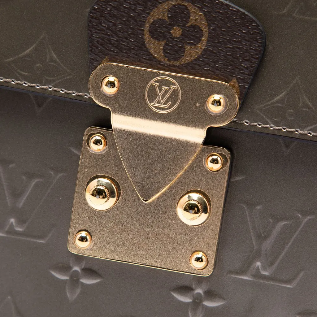 Louis Vuitton Monogram Vernis Spring Street Brown Leather Very good - Box View