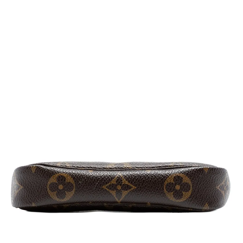 Louis Vuitton Monogram Mini Pochette Accessoires Brown Very good - Inside View