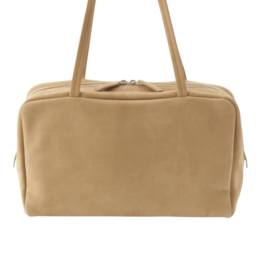 The Row Nubuck Astra Shoulder Bag Beige Leather Very good - Back View