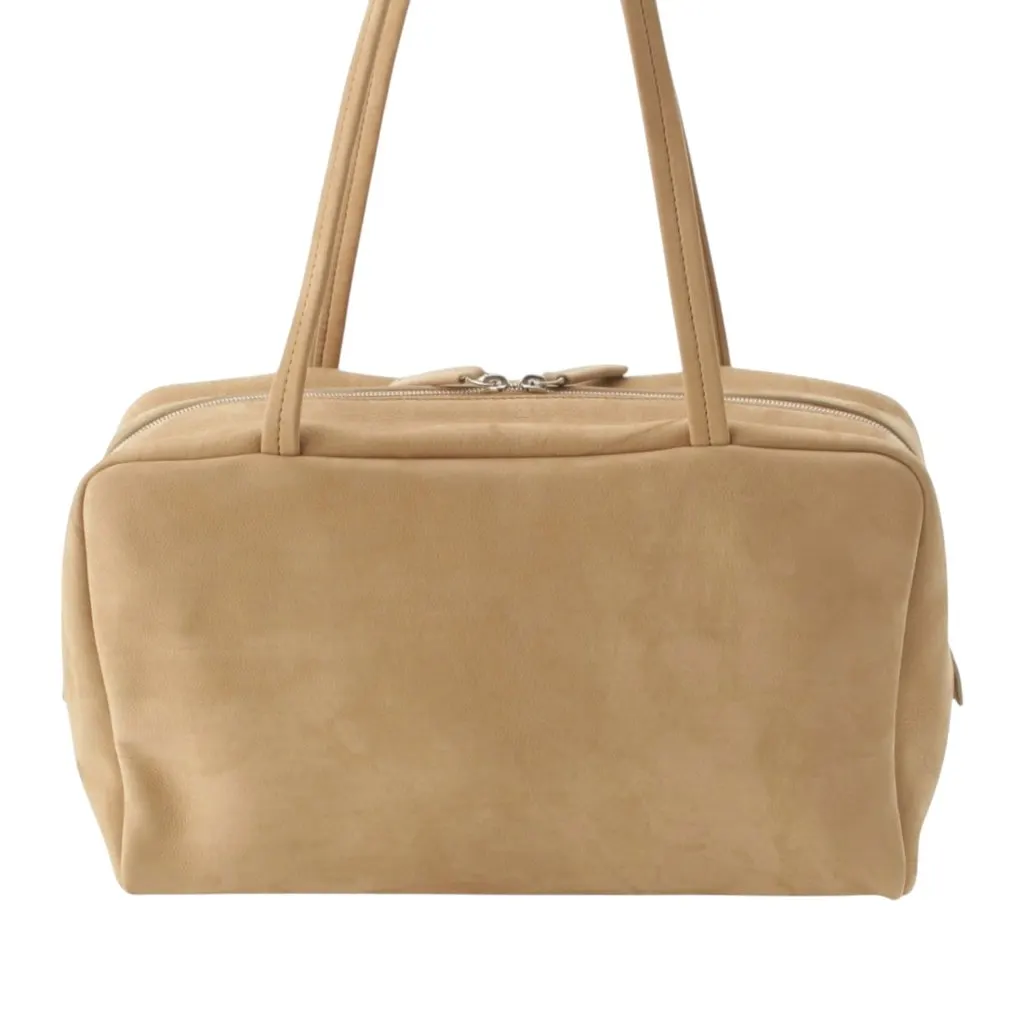The Row Nubuck Astra Shoulder Bag Beige Leather Very good - Box View