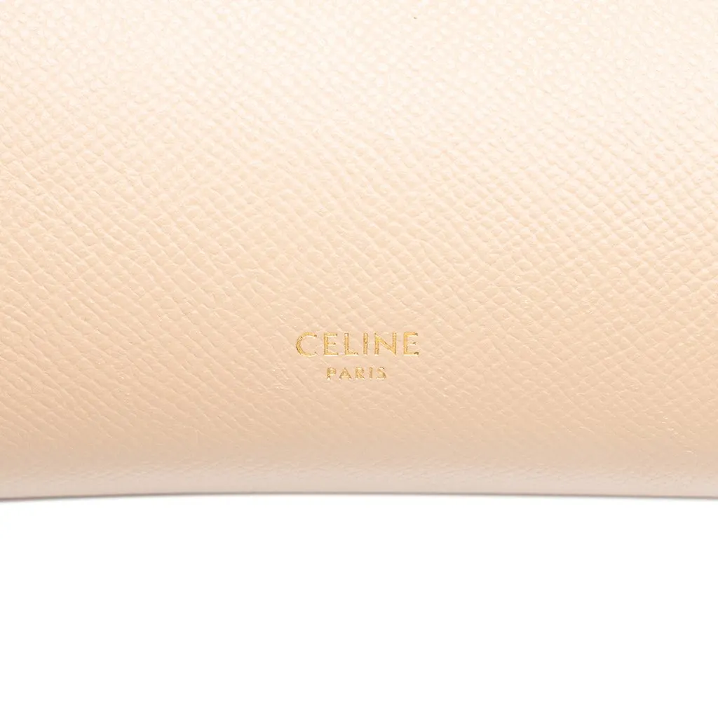 Celine Nano Grained Calfskin Belt Bag Beige Leather Good - Box View