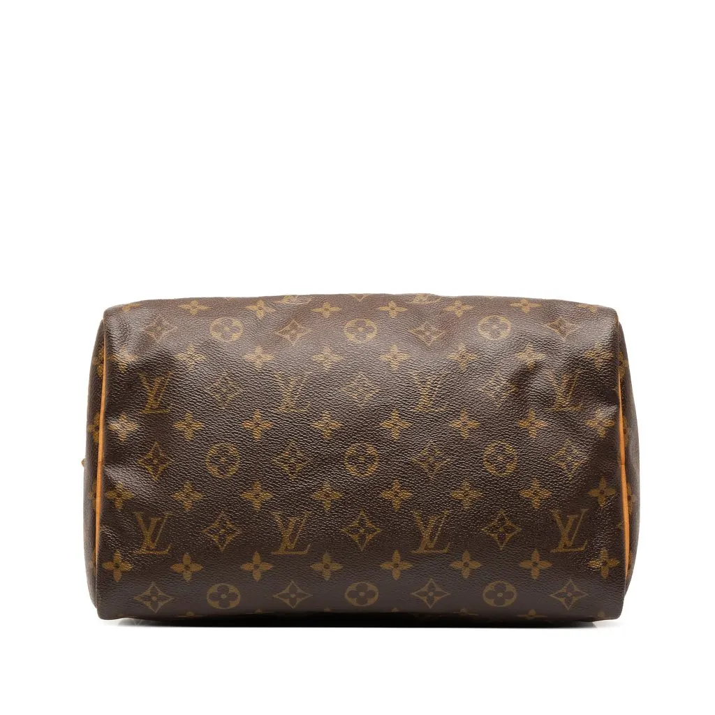 Louis Vuitton Monogram Speedy 30 Brown Good - Inside View
