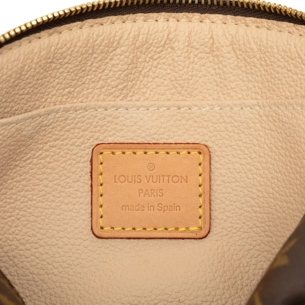 Louis Vuitton Monogram Cosmetic Pouch PM Brown Canvas Good - Box View