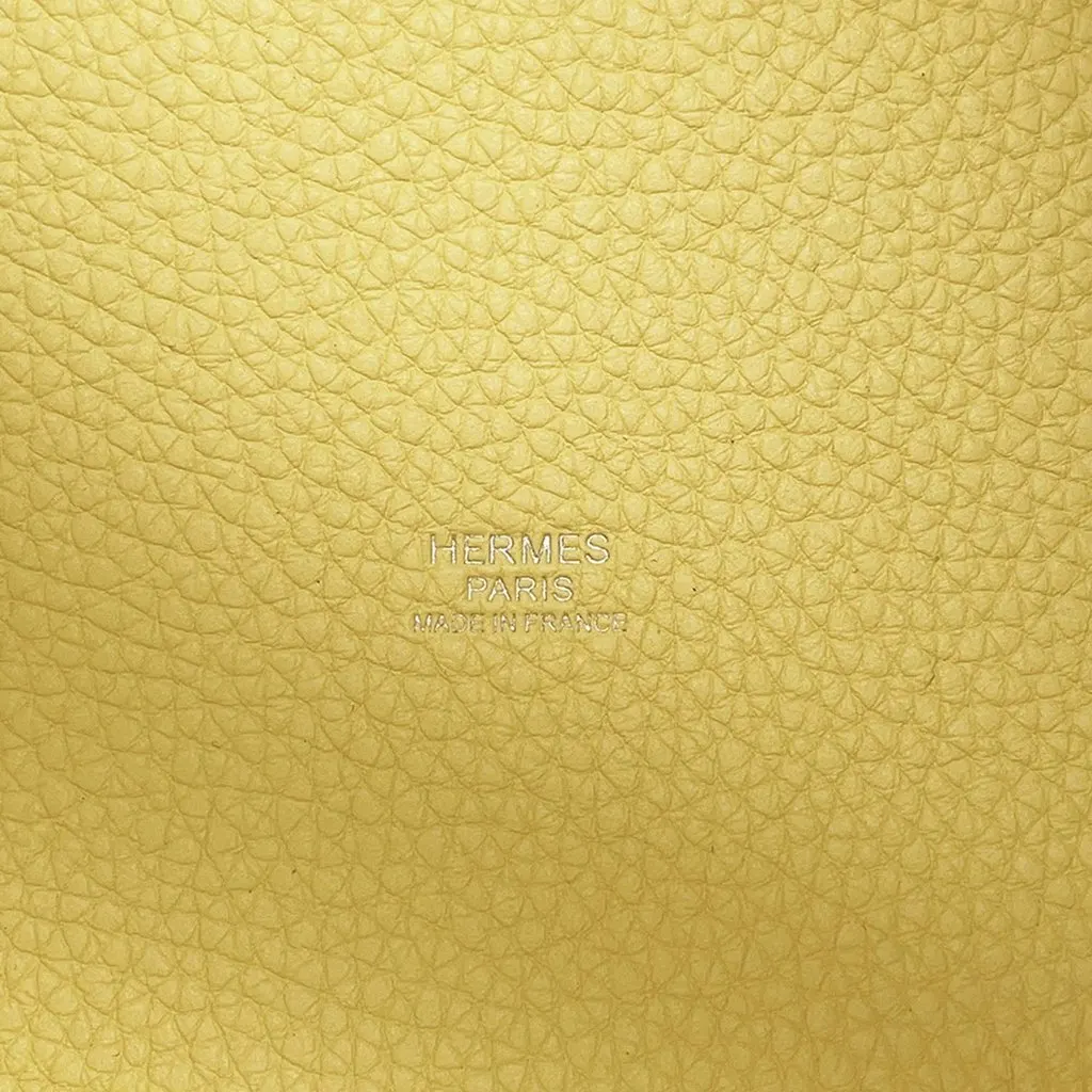 Hermès Clemence Picotin Lock 18 Yellow Leather Good - Box View