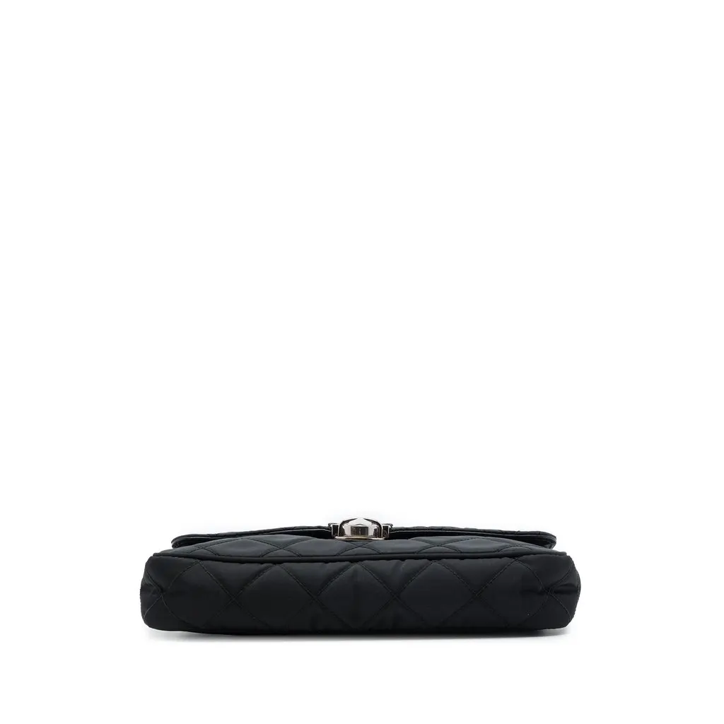 Prada Impuntu Tessuto Crossbody Black Polyamide Very good - Inside View