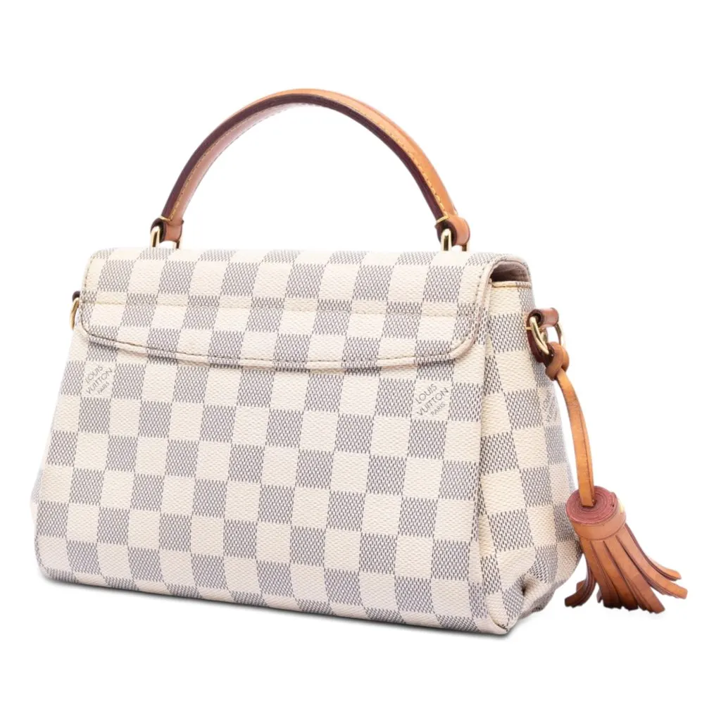 Louis Vuitton Damier Azur Croisette White Very good - Back View