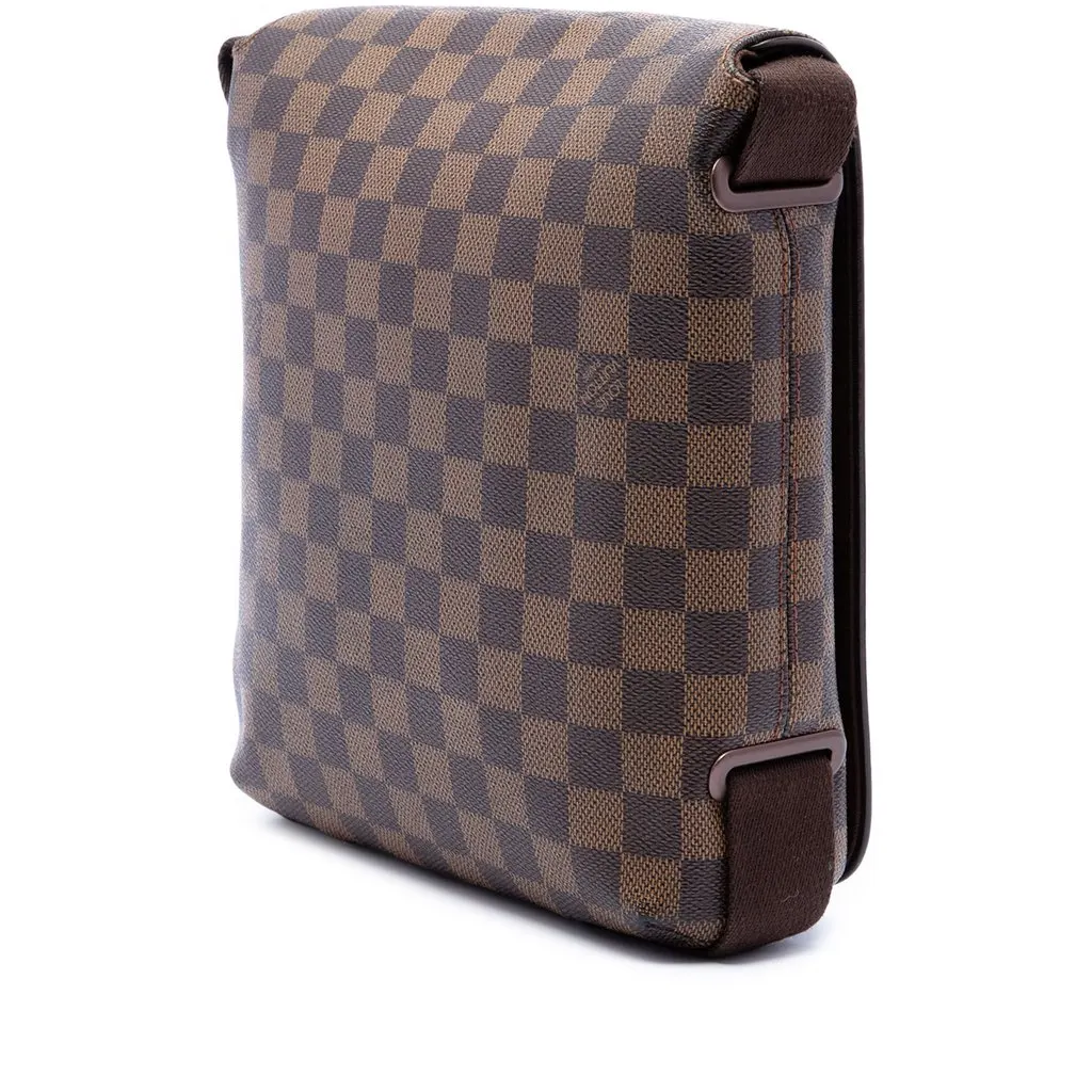 Louis Vuitton Damier Ebene Brooklyn PM Brown Canvas Very good - Back View