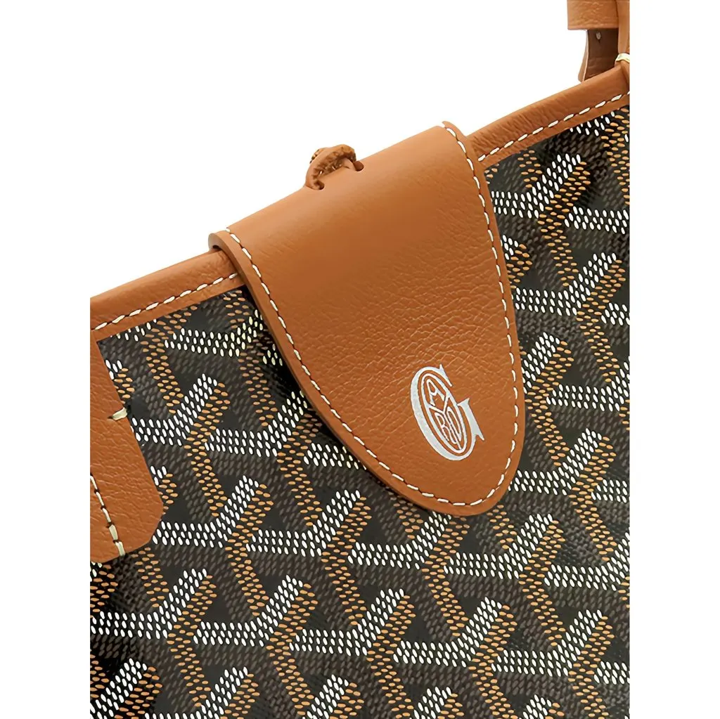 Goyard Goyardine Saint Louis PM Black Canvas Very good - Box View