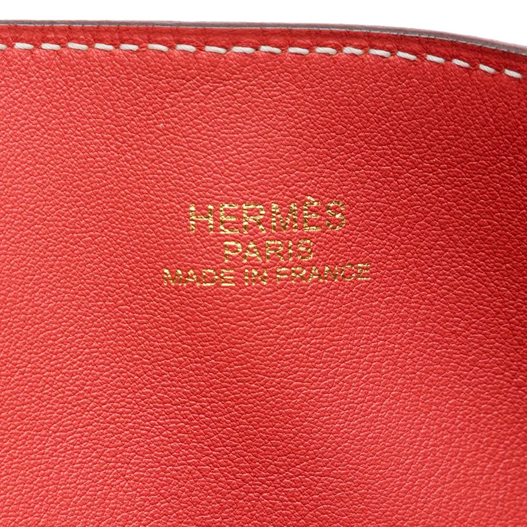 Hermès Clemence Double Sens 36 Red Leather Very good - Box View