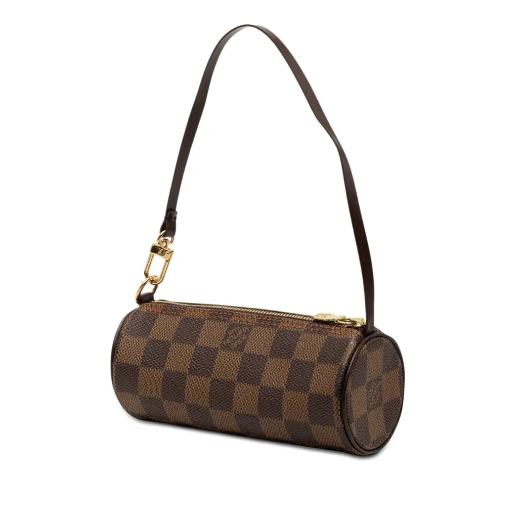 Louis Vuitton Damier Ebene Papillon Pochette Brown Very good - Back View