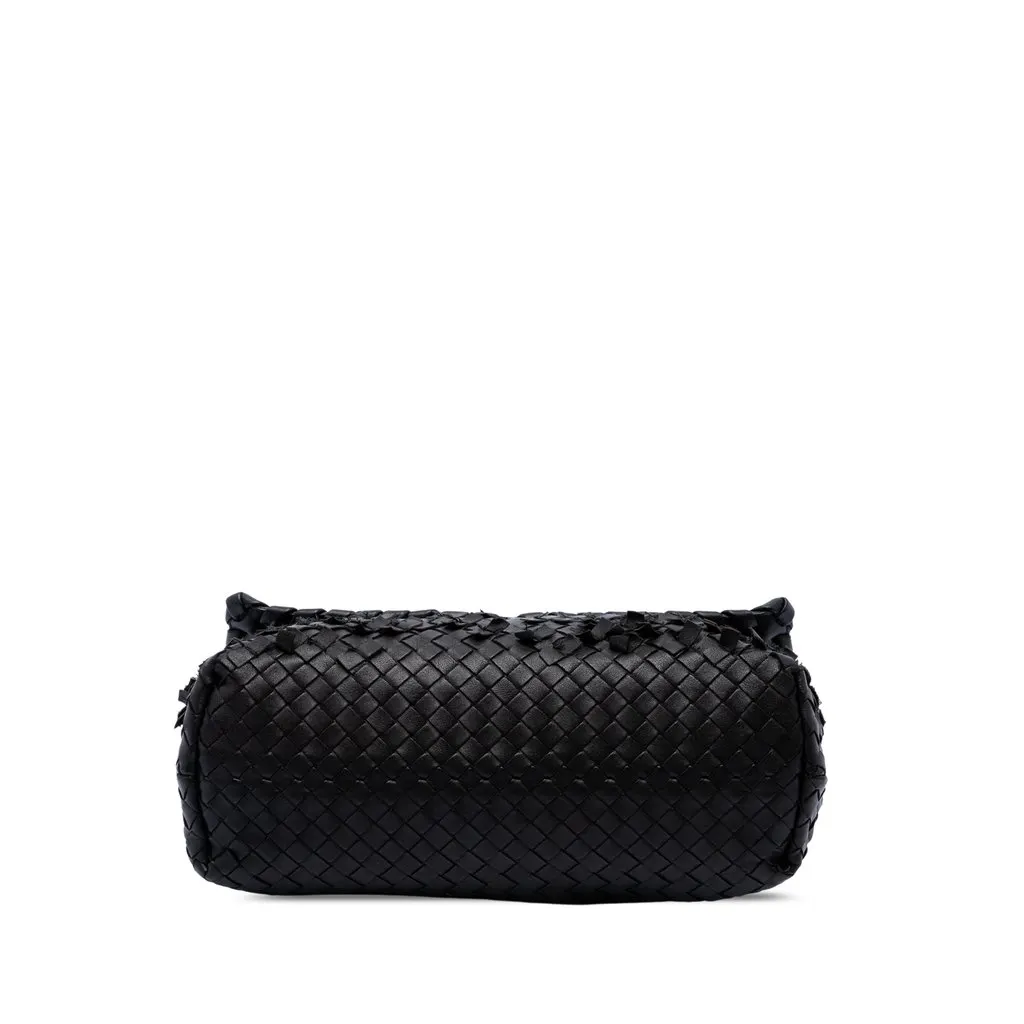 Bottega Veneta Nappa Intrecciato Tobu Olimpia Shoulder Bag Brown Leather Very good - Inside View