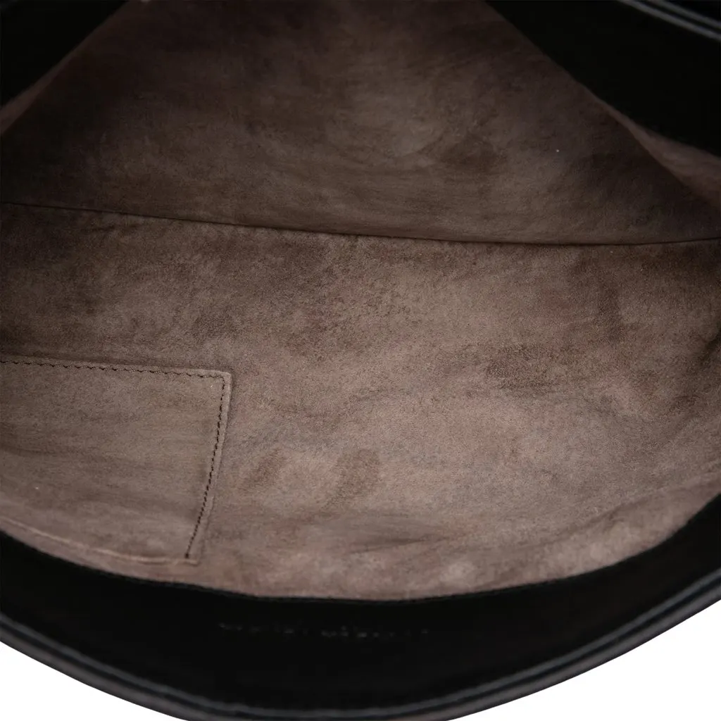 Bottega Veneta Nappa Intrecciato Tobu Olimpia Shoulder Bag Brown Leather Very good - Model View
