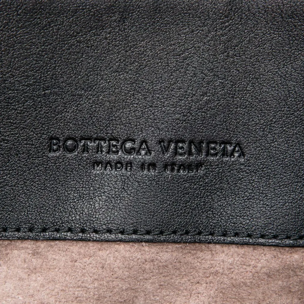 Bottega Veneta Nappa Intrecciato Tobu Olimpia Shoulder Bag Brown Leather Very good - Box View