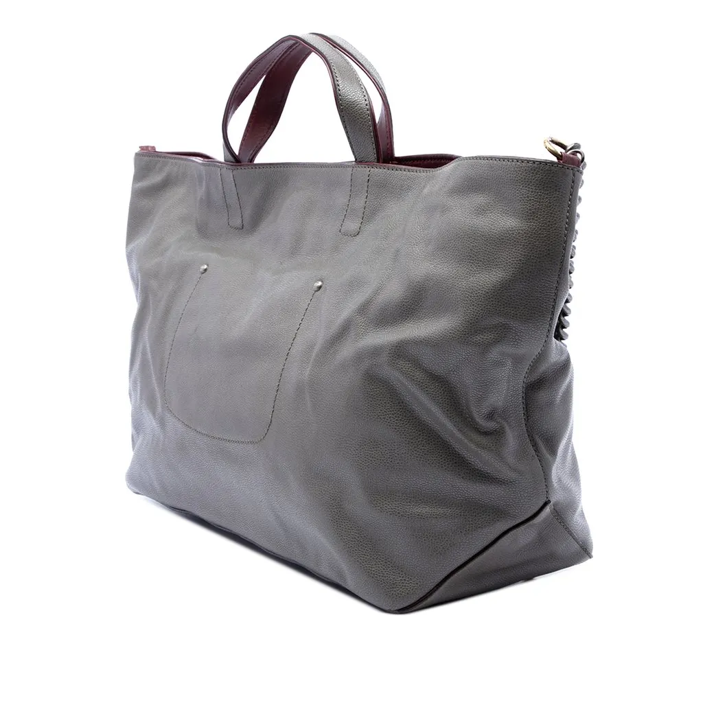 Chanel Glazed Caviar Reissue 2.55 Tote MultiColor Leather Very good - Back View