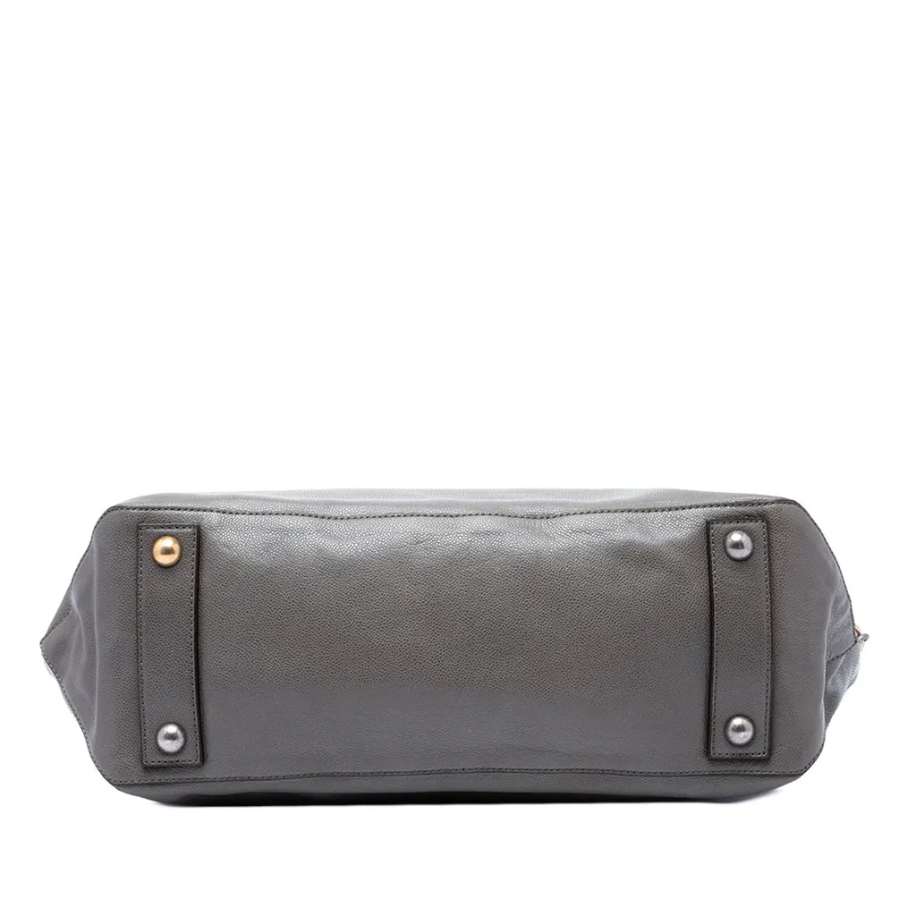 Chanel Glazed Caviar Reissue 2.55 Tote MultiColor Leather Very good - Inside View