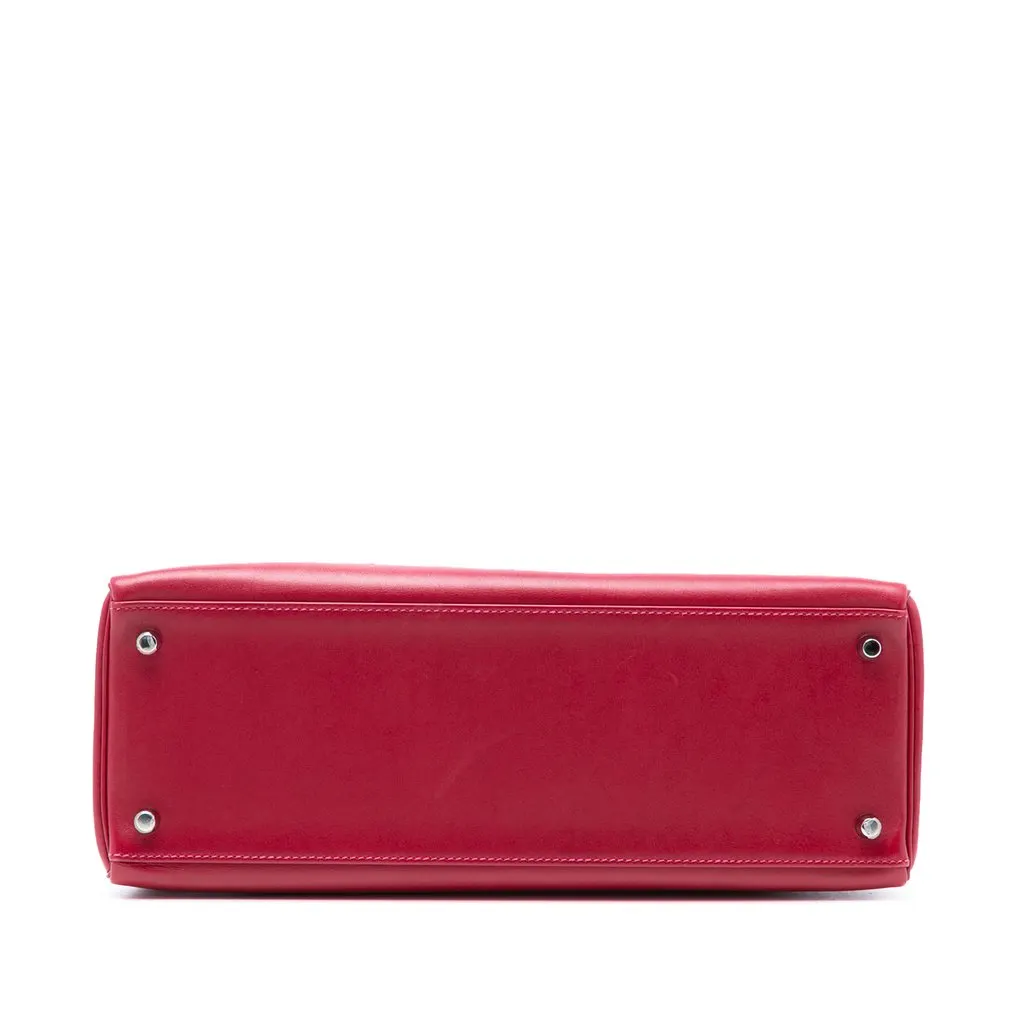 Hermès Box Calf Verso Kelly II Retourne 35 Red Leather Very good - Inside View