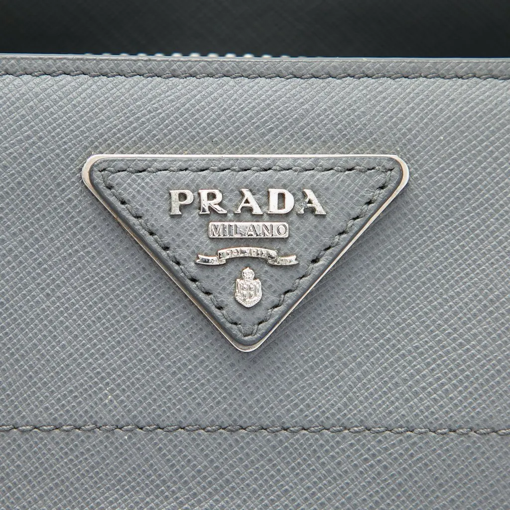 Prada Saffiano Soft Triple Pocket Tote MultiColor Leather Very good - Box View