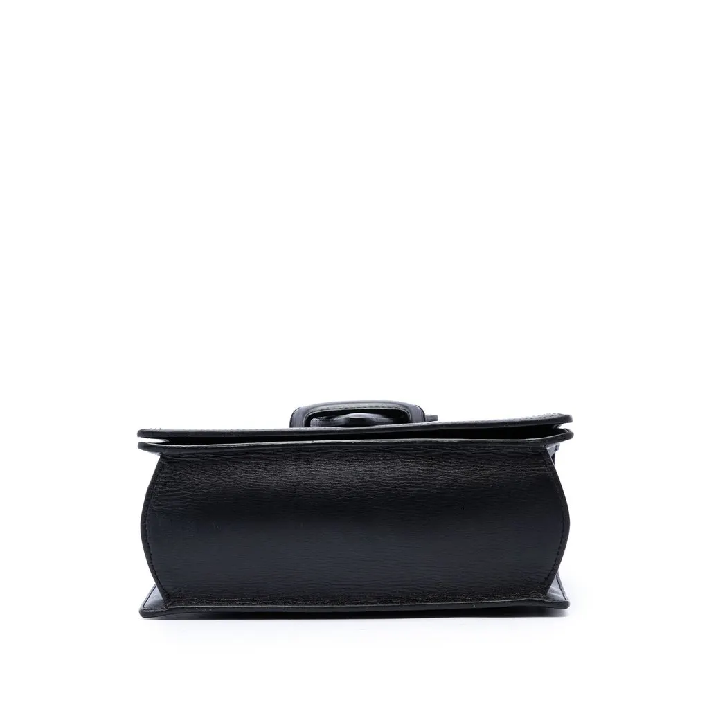 Loewe Medium Leather Barcelona Crossbody Black Leather Very good - Inside View