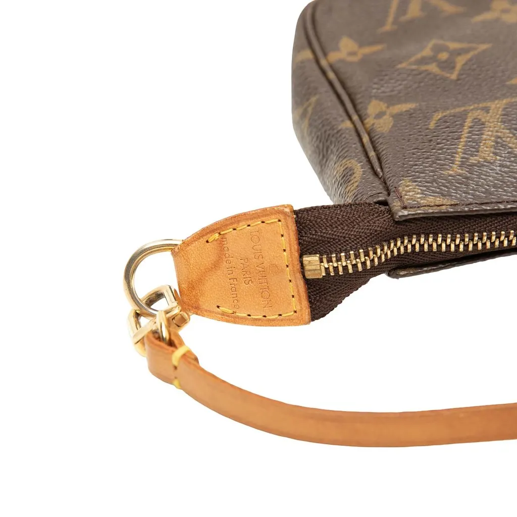 Louis Vuitton Monogram Pochette Accessoires Brown Very good - Box View