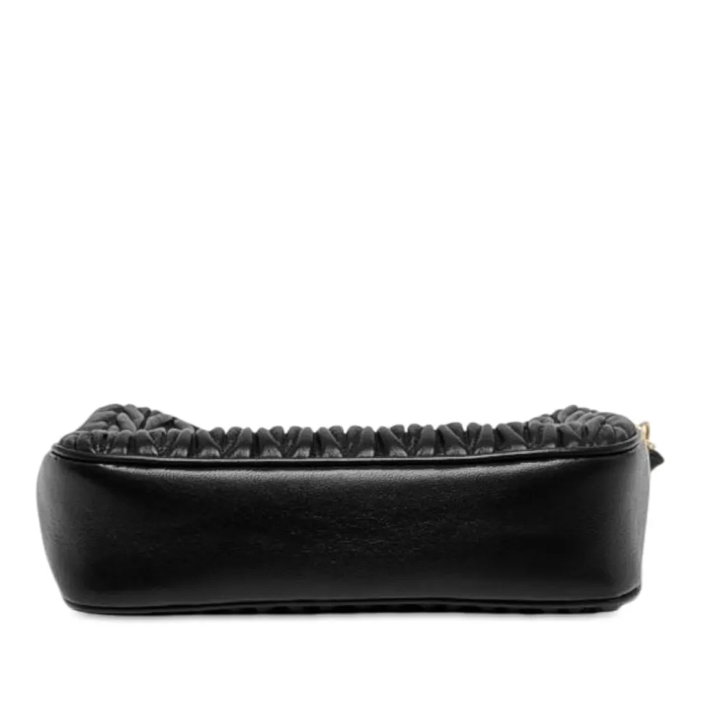 Miu Miu Matelasse Nappa Satchel Black Leather Very good - Inside View