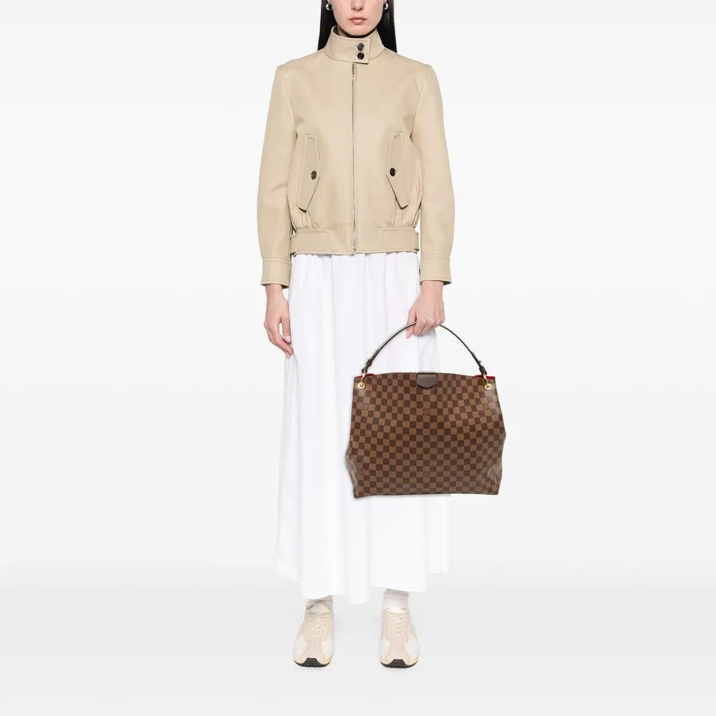 Louis Vuitton Damier Ebene Graceful MM Brown Canvas Very good - Box View