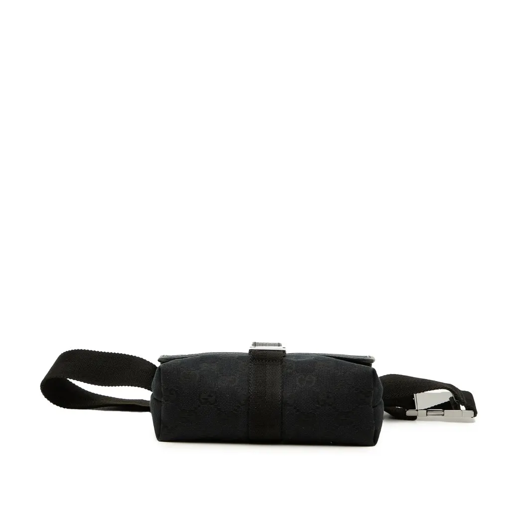 Gucci GG Canvas Belt Bag Black Very good - Inside View