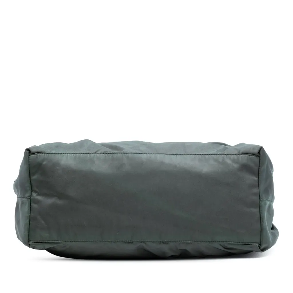 Prada Tessuto Bow Satchel Grey Polyamide Very good - Inside View