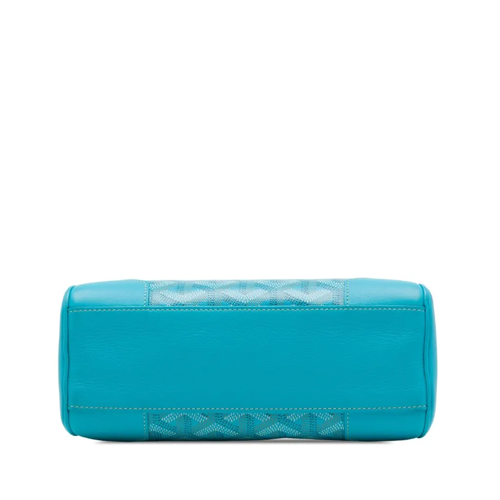 Goyard Mini Goyardine Saigon Souple Blue Very good - Inside View
