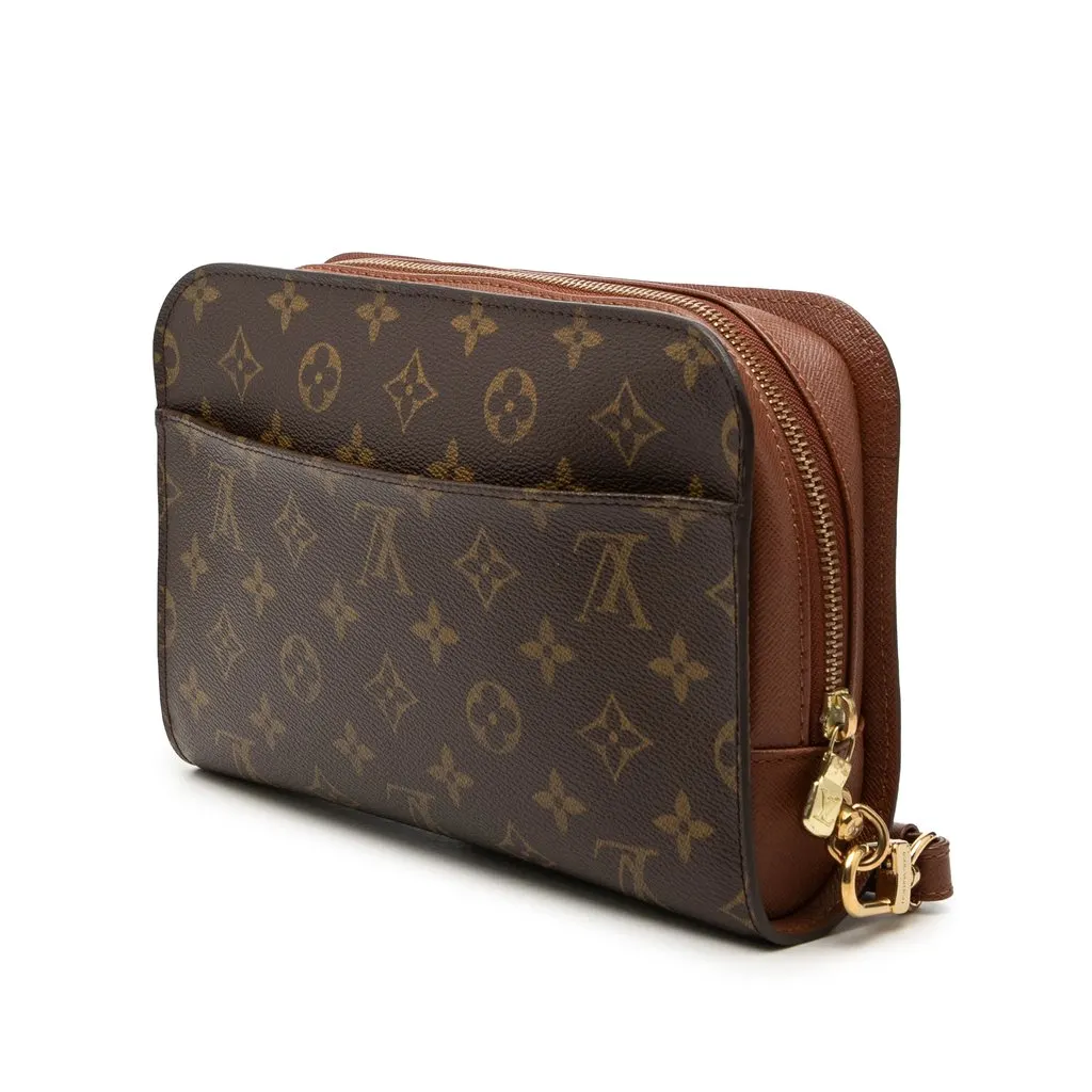 Louis Vuitton Monogram Orsay Brown Very good - Back View