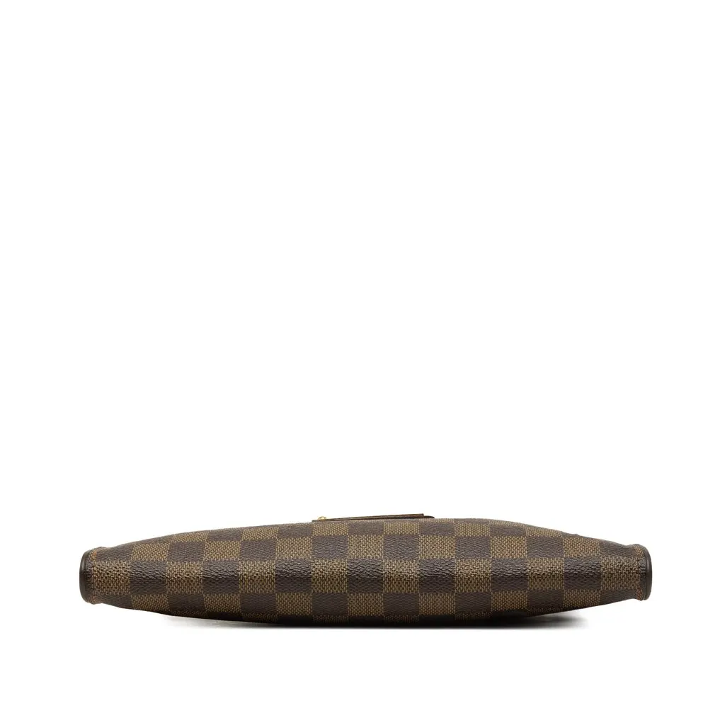 Louis Vuitton Damier Ebene Eva Brown Canvas Good - Inside View