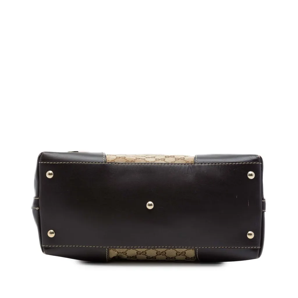 Gucci GG Canvas Lovely Shoulder Bag Brown Canvas Good - Inside View