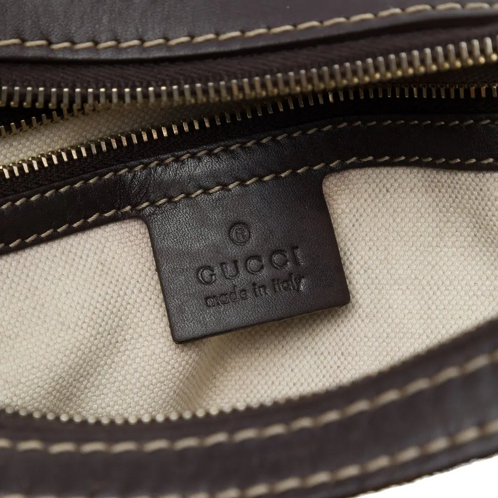 Gucci GG Canvas Lovely Shoulder Bag Brown Canvas Good - Box View