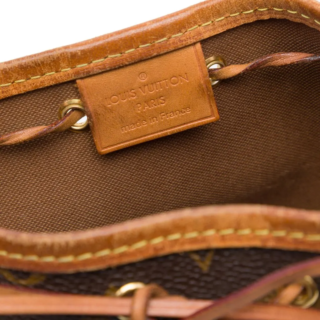 Louis Vuitton Monogram Nano Noe Brown Good - Box View