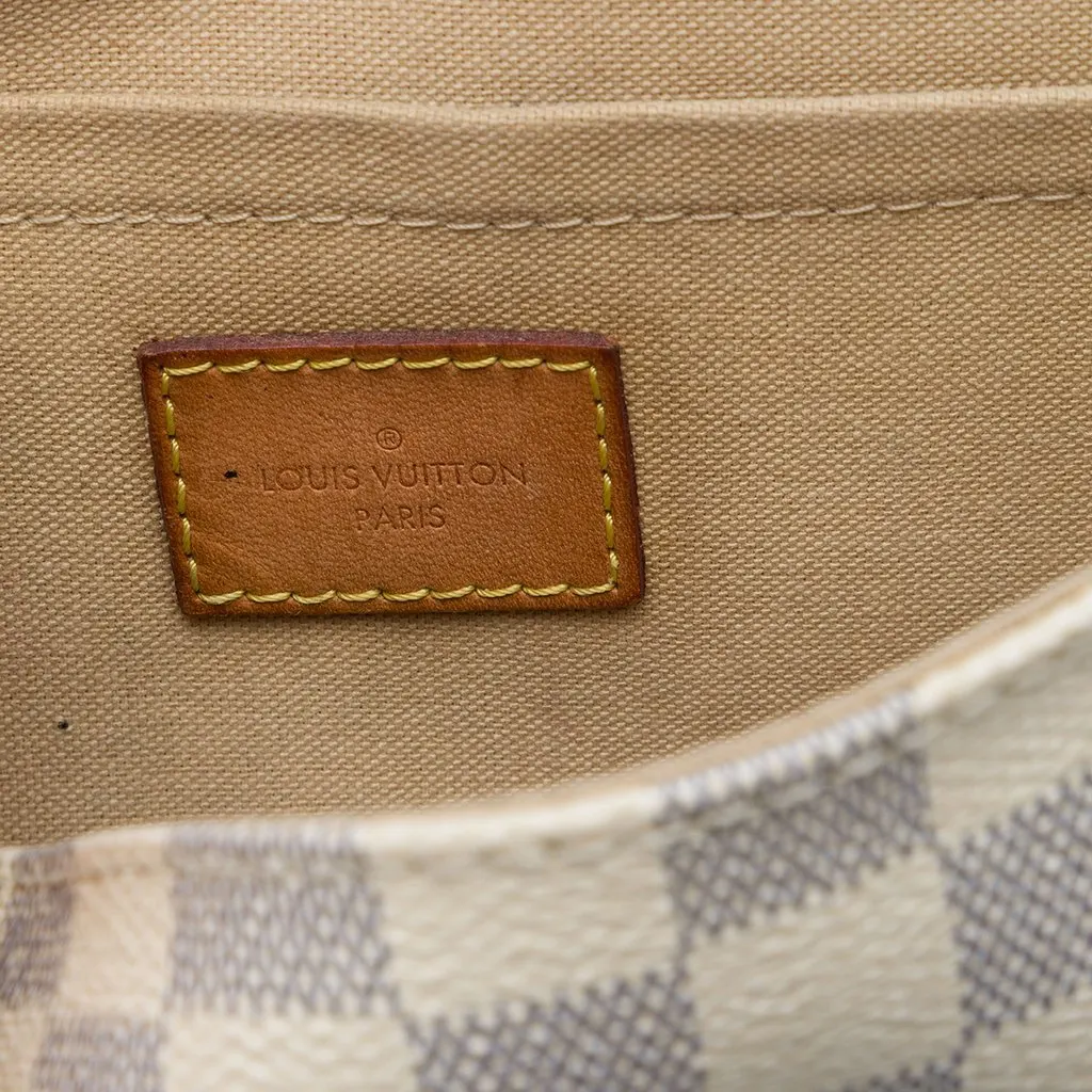 Louis Vuitton Damier Azur Favorite MM White Very good - Box View