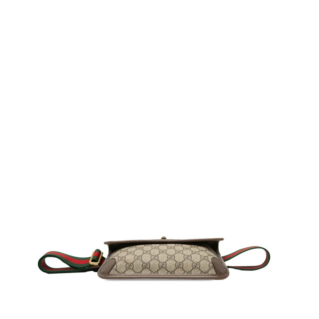 Gucci GG Supreme Web Neo Vintage Belt Bag Beige Very good - Inside View