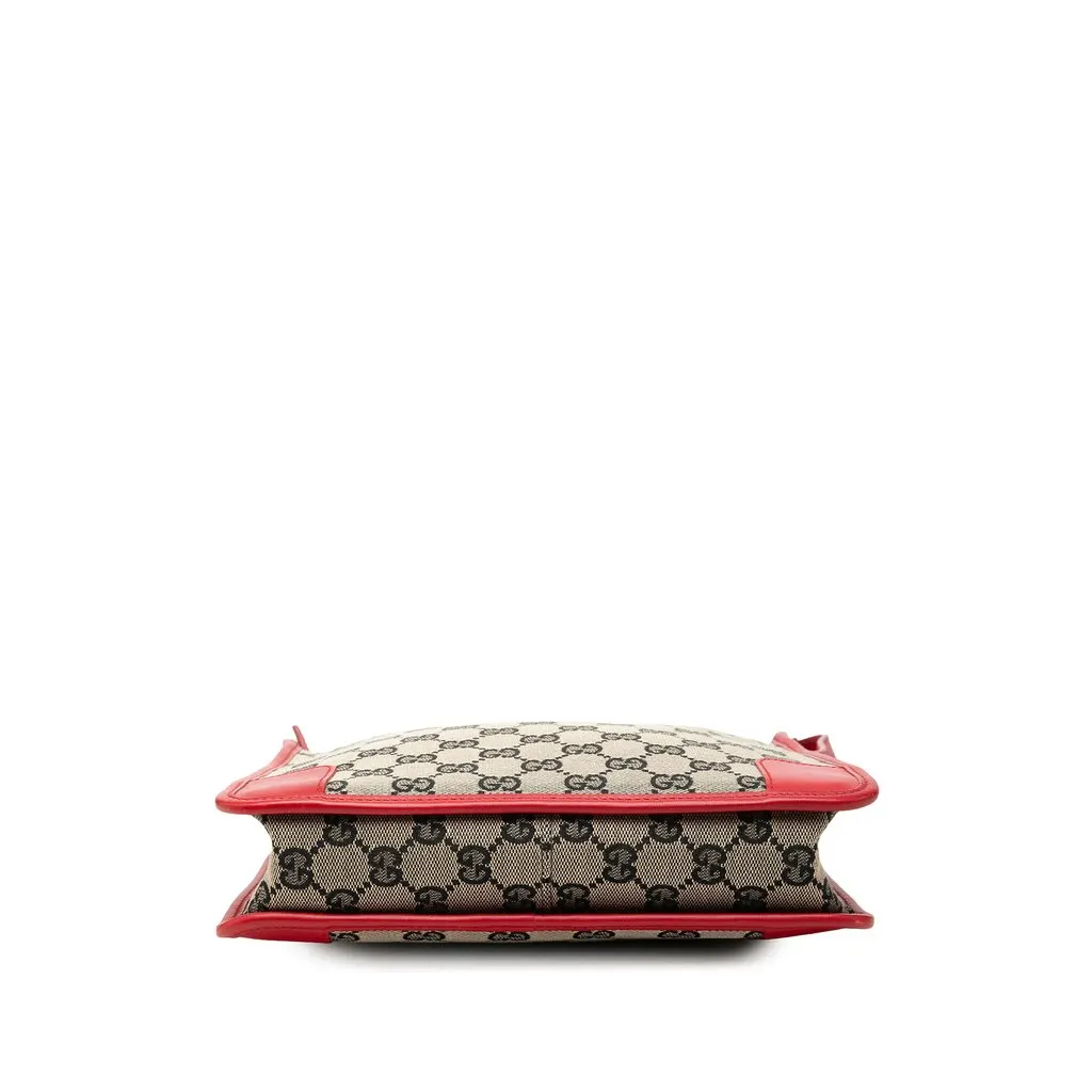 Gucci GG Canvas Shoulder Bag Beige Canvas Very good - Inside View