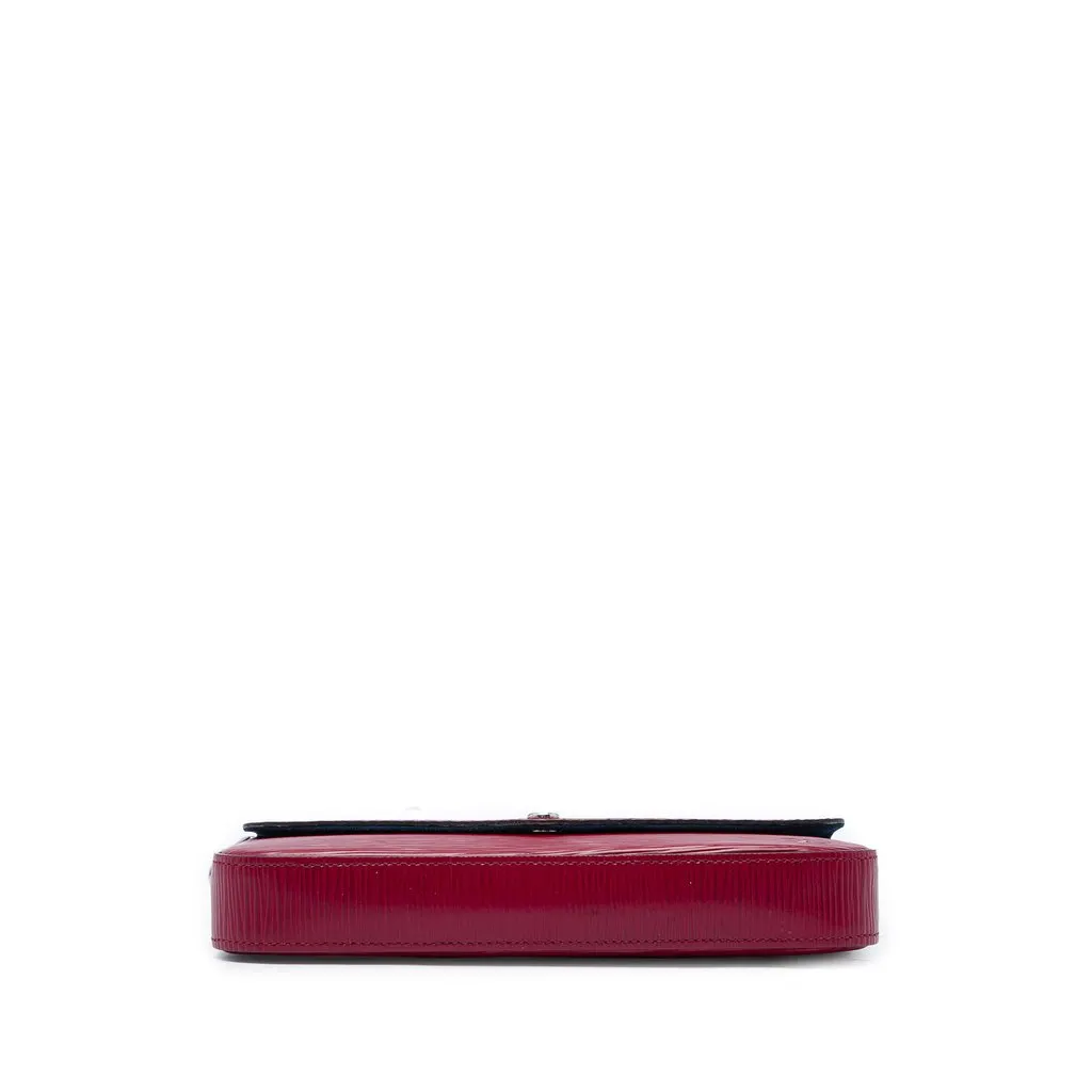Louis Vuitton Epi Pochette Felicie Red Leather Very good - Inside View