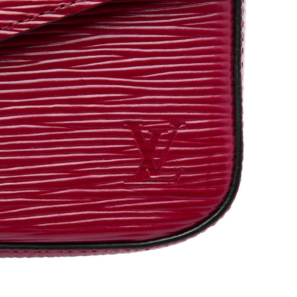 Louis Vuitton Epi Pochette Felicie Red Leather Very good - Box View