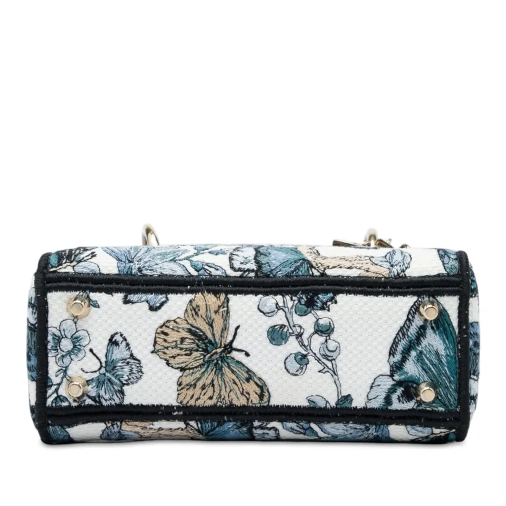 Dior Mini Embroidered Canvas Toile de Jouy Mexico Lady D Lite White Canvas Very good - Inside View