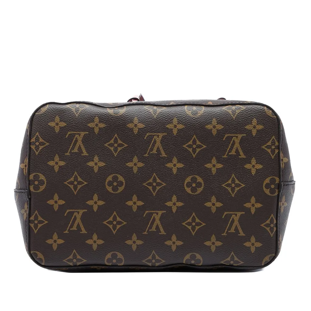 Louis Vuitton Monogram Neonoe MM Brown Canvas Good - Inside View