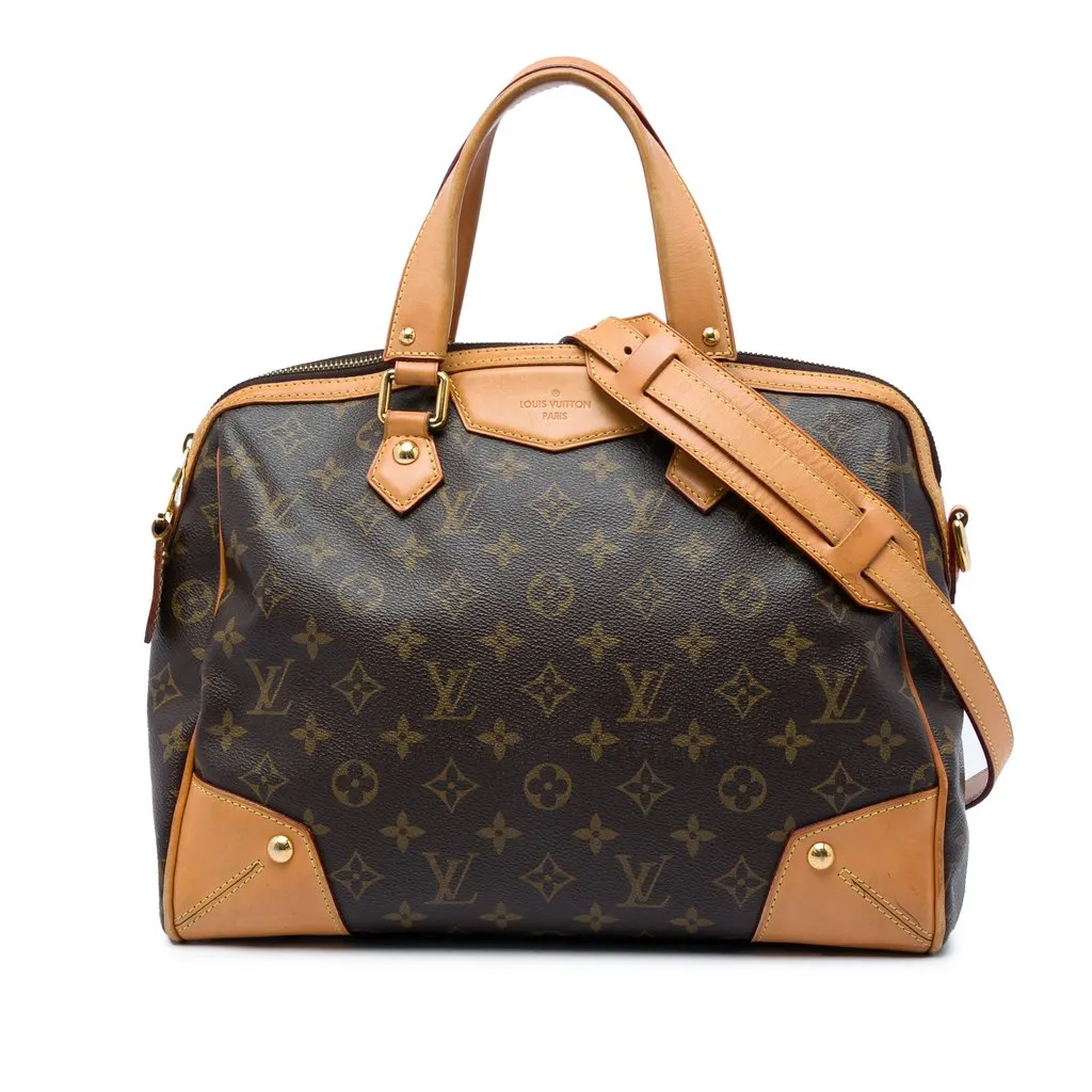 Louis Vuitton Monogram Retiro PM Brown Canvas Very good - Front View
