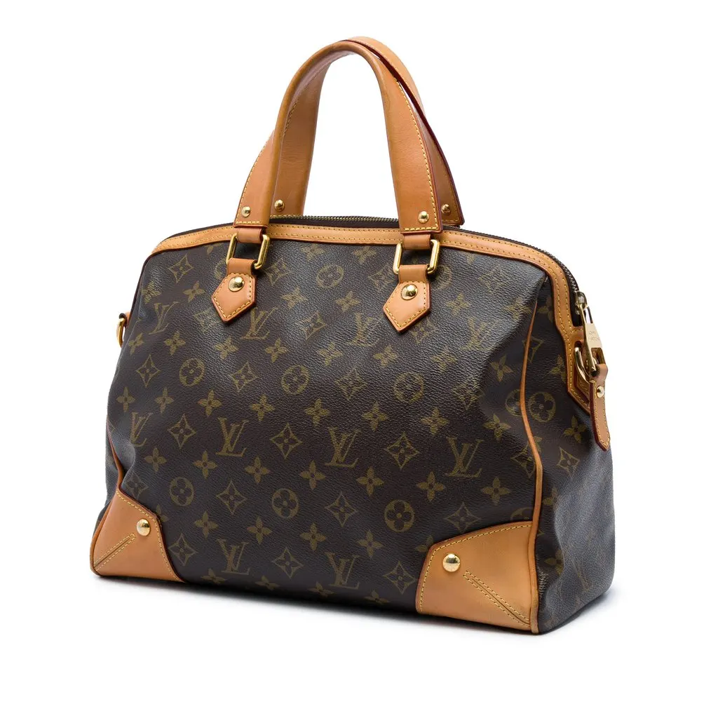 Louis Vuitton Monogram Retiro PM Brown Canvas Very good - Back View