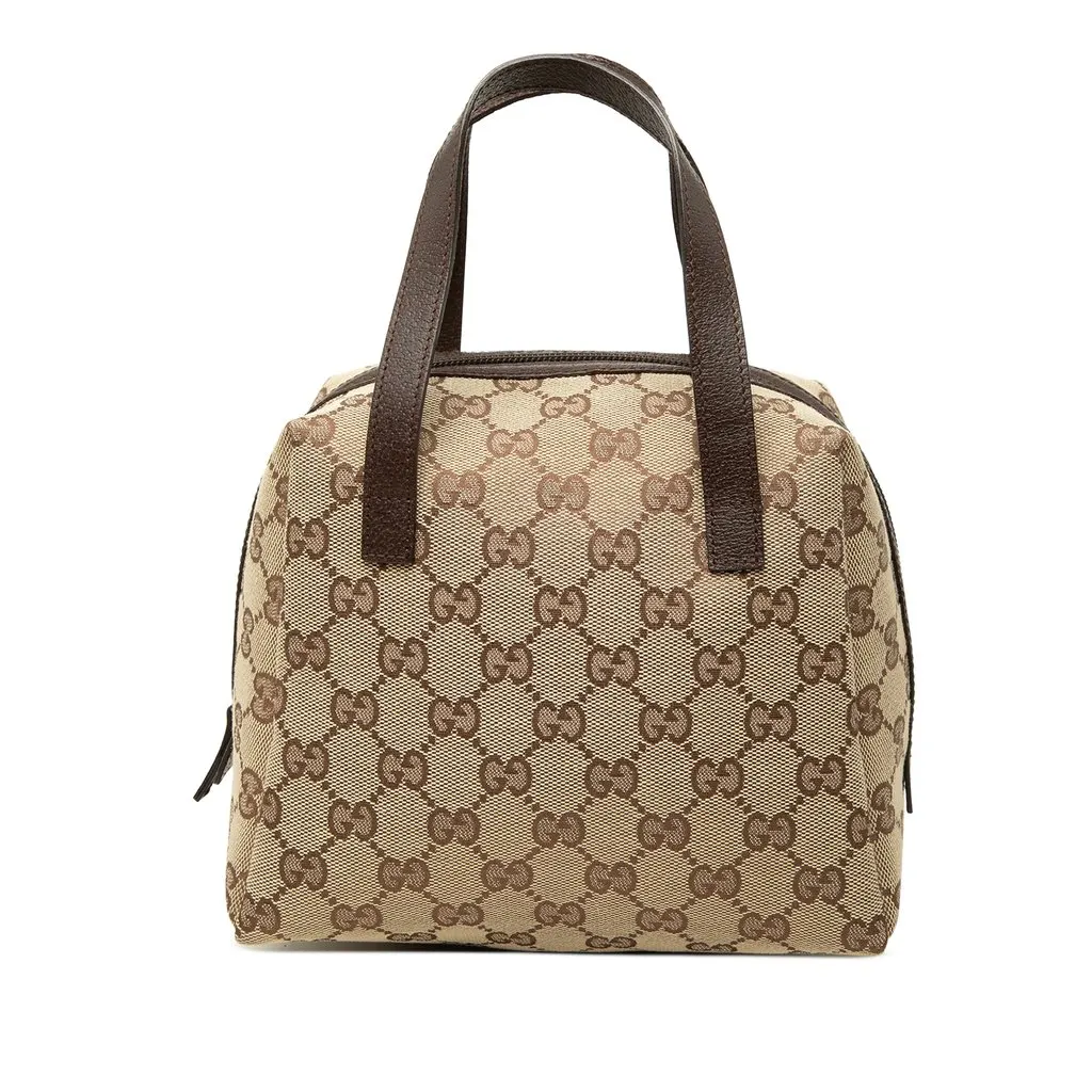 Gucci Mini GG Canvas Balthus Tofu Bag Beige Canvas Very good - Front View