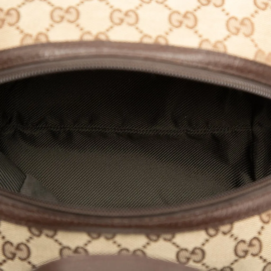 Gucci Mini GG Canvas Balthus Tofu Bag Beige Canvas Very good - Model View