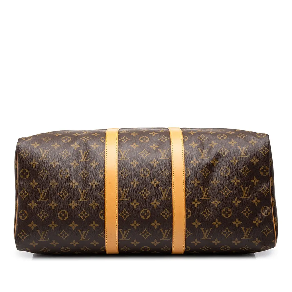Louis Vuitton Monogram Keepall 50 Brown Canvas Very good - Inside View