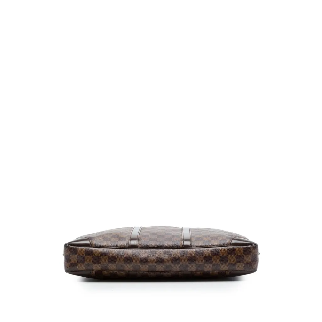 Louis Vuitton Damier Ebene Porte Documents Voyage PM Brown Very good - Inside View