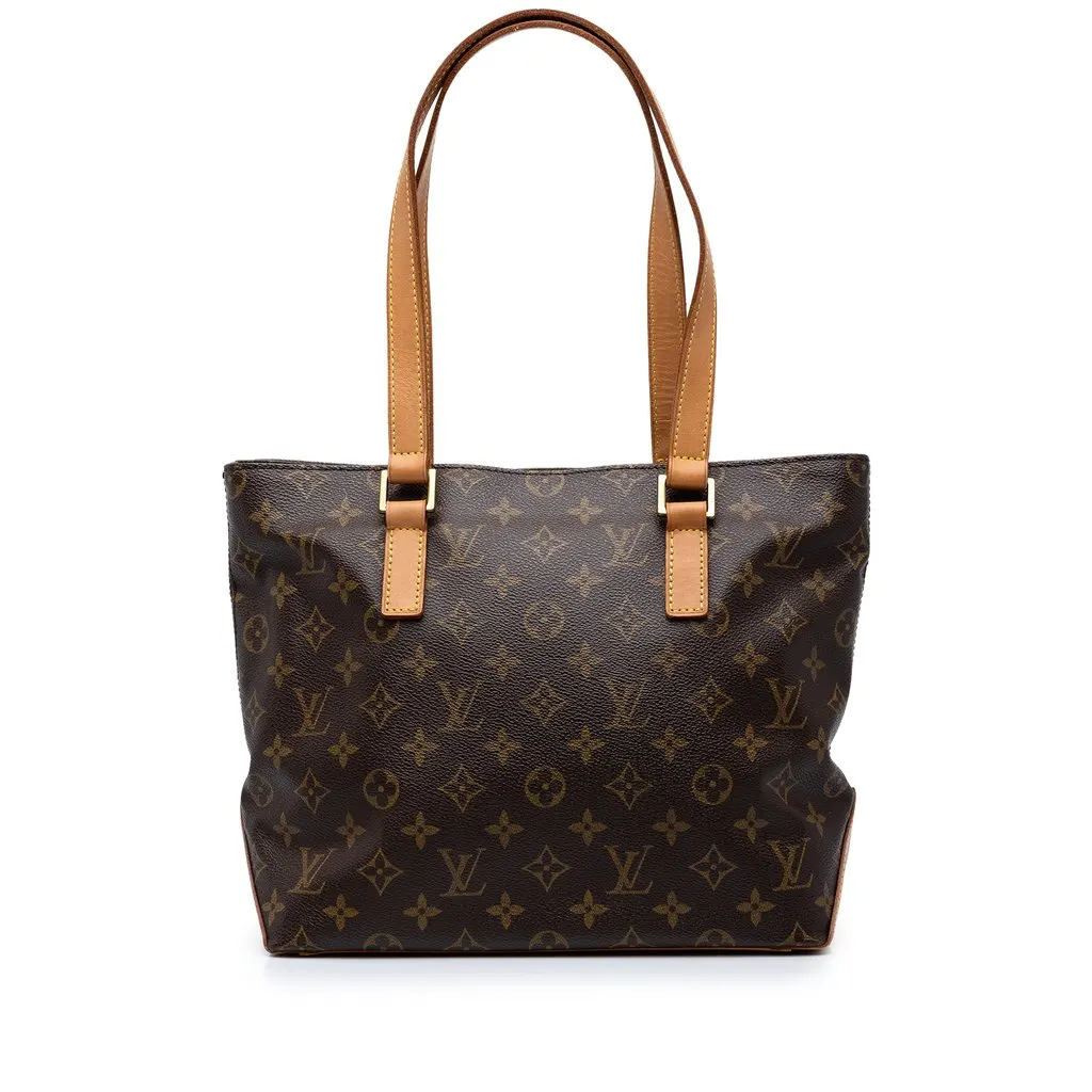 Louis Vuitton Monogram Cabas Piano Brown Canvas Very good - Front View