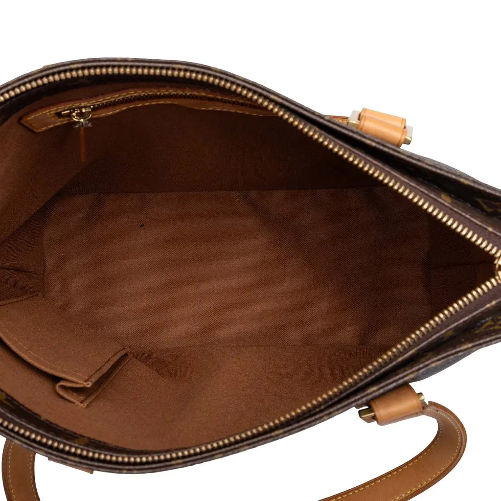 Louis Vuitton Monogram Cabas Piano Brown Canvas Very good - Model View